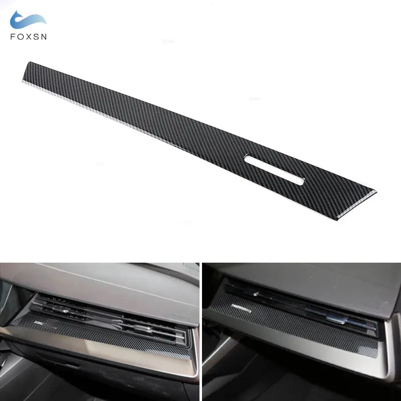 Pre Audi A3 8Y 2015 - 2021 LHD Centrum Control Dashboard Co -Pilot Panel Panels Cover Cover Tiner Interiérové ​​príslušenstvo
