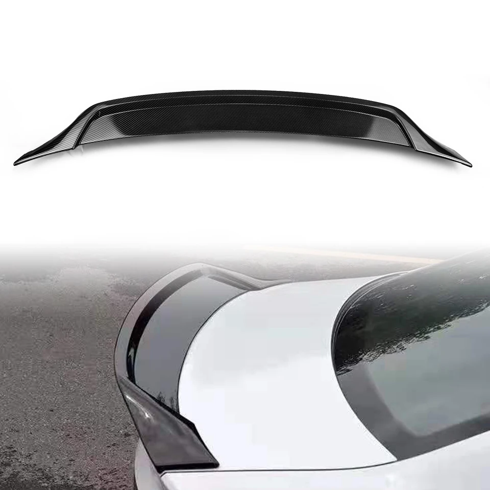 Pre Audi A3 S3 RS3 Sedan 2013-2020 4-dverové zadné spojlerové krídlo Look/Gloss Black Tailgate Trim Trunt Trunk Lid Lid Lid Lip Lip