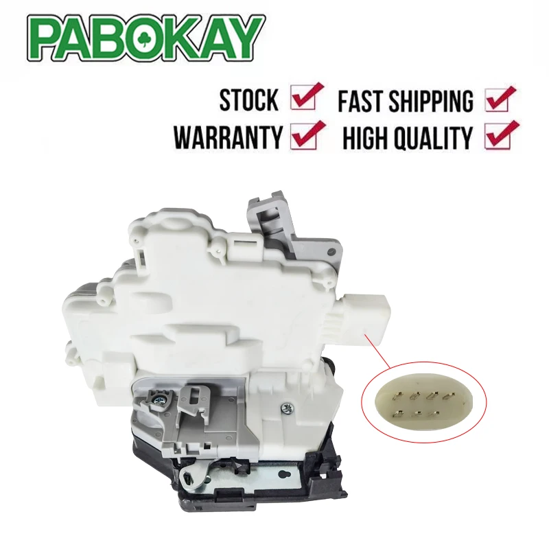 Pre Audi A4 B8 2007-2016 Mechanizmus zámku v pravom dverách 8K0839016 3C4839016A 3C4839016B 3C4839016C