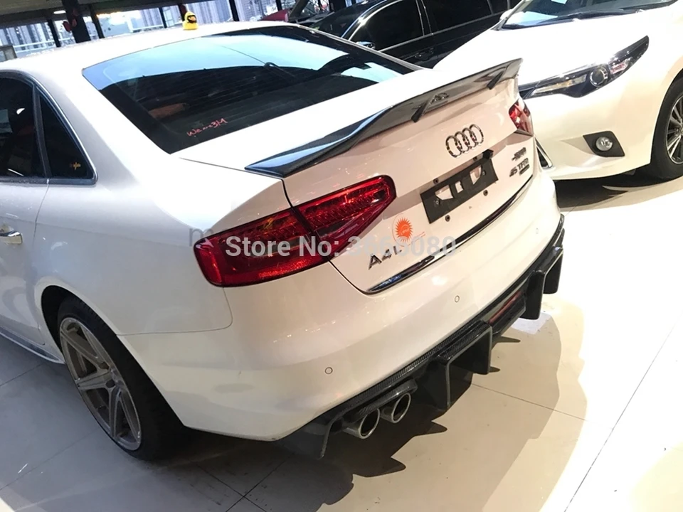 Pre Audi A4 B8 B8.5 2009-2012 2013 2014 2015 2016 Vysoko kvalitné uhlíkové vlákna