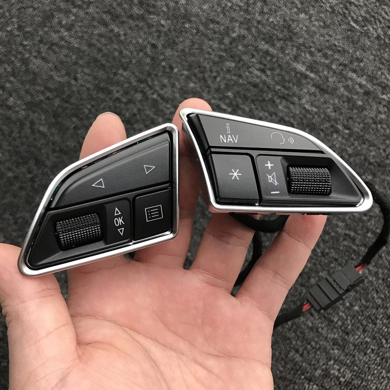 Pre Audi A4 B8 Q5 A5 A3MFL Multifunkčné tlačidlá volantu Swith