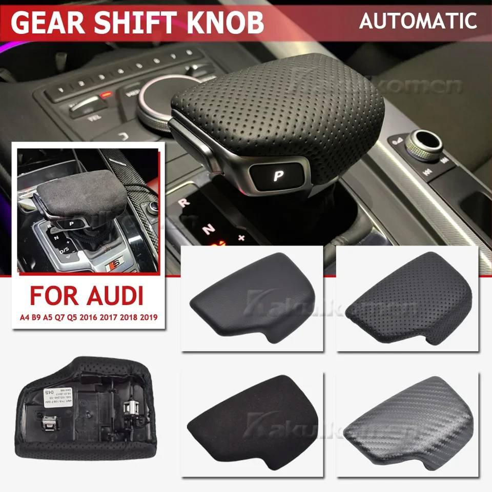 Pre Audi A4 B9 A5 Q7 Q5 2016 2017 2018 2019 Cover Gear Shift Cover Perfor Get Lover Rukoväť rukoväte páky páky