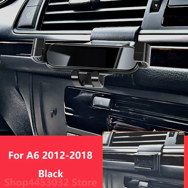 Pre Audi A6 C8 C7 2022 4F C6 4A2 4A5 Držiteľ mobilného telefónu 360 stupňov Rotácia Špeciálne upínacie príslušenstvo 2020 2019