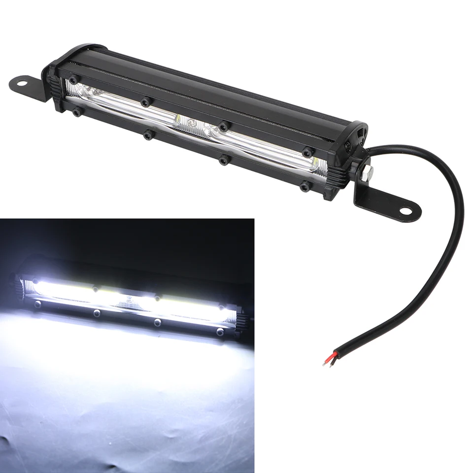Pre automobilový nákladný automobil Trailer SUV 6500K Strip Svetlo LIGHT 12V Spotlight LED Work Work Light Light Bar LED svetlomet