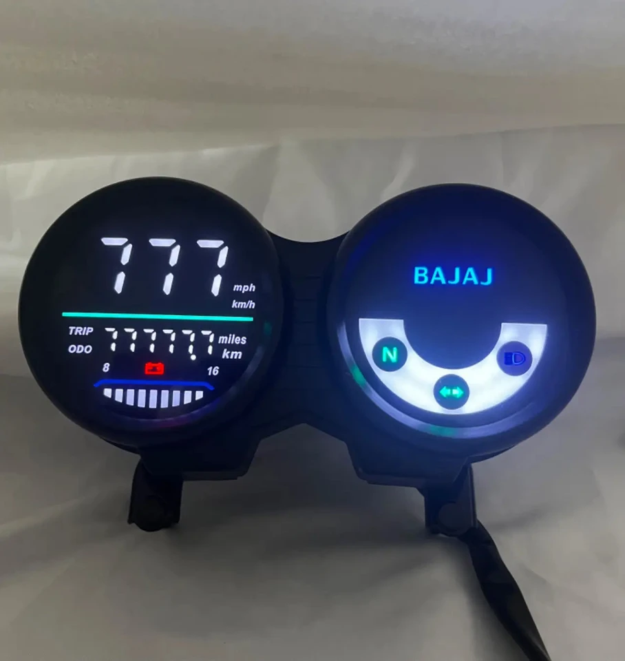 Pre Bajaj Boxer CT100 CT110 Digitálny merač panelu Motorycle tachometer Zostava Tachometer