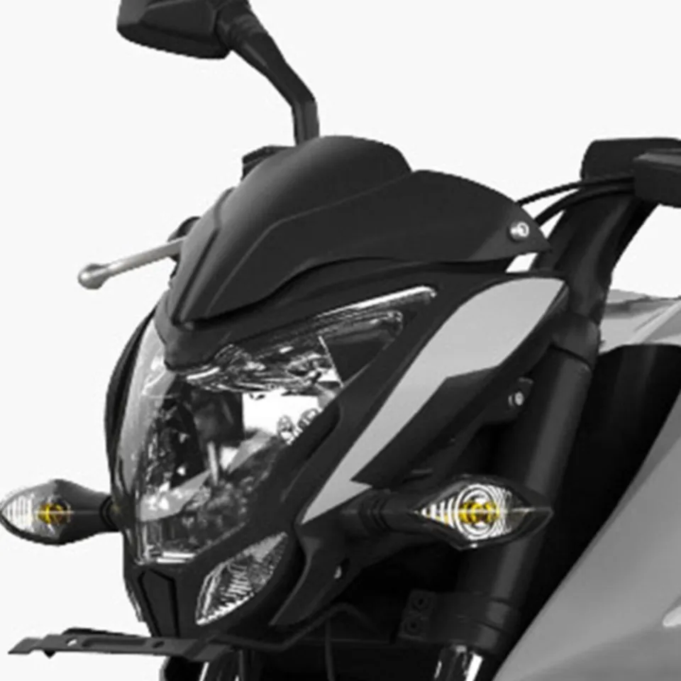 Pre Bajaj Pulsar NS200 NS 200 Rs 200 ako obálka krytu veternej obrazovky chrániča čelného skla obrazovky vetra deflektora vetra