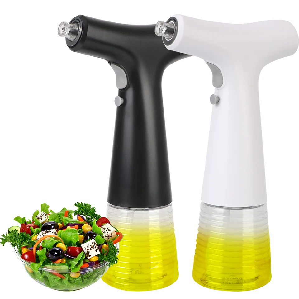 Pre bbq kuchynský olej postrekovač elektrický olivový olej rozprašovač fľaše USB nabíjanie kreatívnej sójovej omáčky Jar ocot Storage fľaša