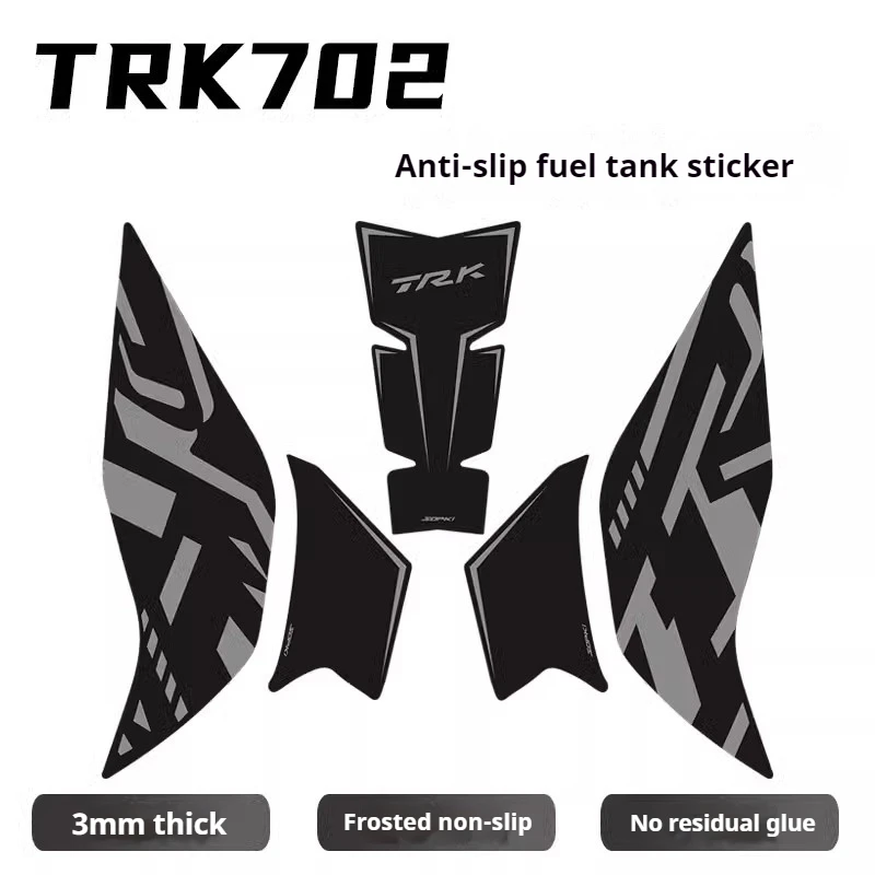 Pre Benali TRK702X Palivová nádrž na nálepku proti nálepke na ochranu rybí