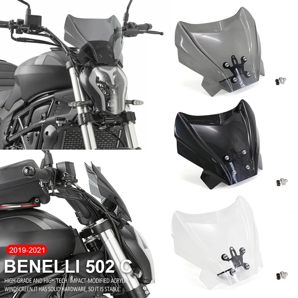 Pre Benelli 502c 502 C 502C 2019 2020 2021 Nové časti Motocyklové časti čelného skla DEFLECTORE DEFLECTORE