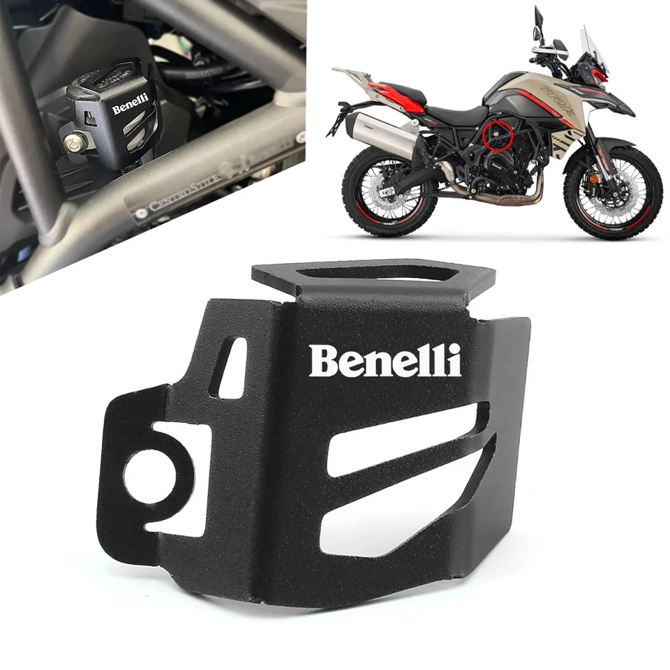 Pre Benelli TRK 502 702 502x 702x Leoncino 500 BJ500 TRK502X TRK702X Zadná brzdová kvapalina Kryt Motocyklov
