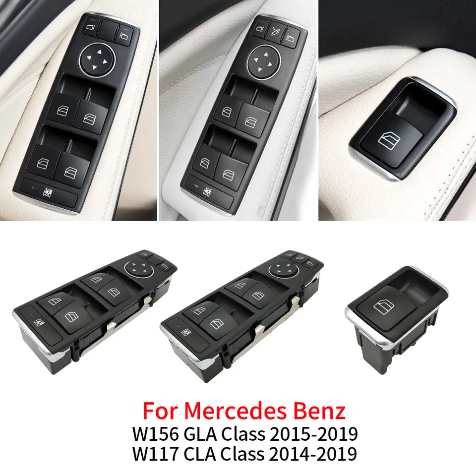 Pre Benz W156 W117 CAR Electric Power Master Window Switch výmeny pre triedu Mercedes CLA GLA CLA180 GLA200 GLA220 166905440
