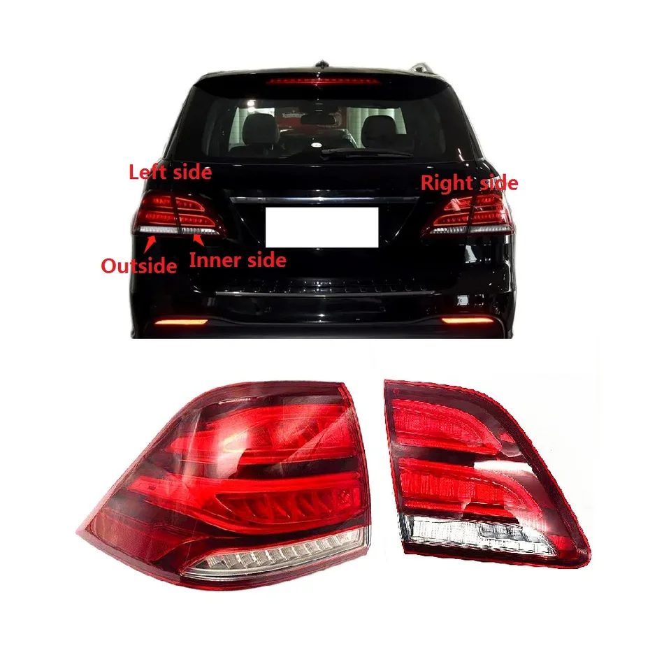 Pre benzínovú triedu W166 GLE320 GLE350D GLE400 2015-2019 Zostava SPACT LAMP LAMP LAMP LAMP
