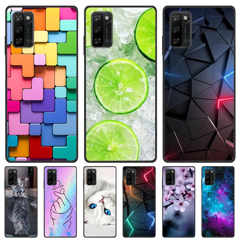 Pre BlackView A100 Case Black Fashion Silikone Cover pre BlackView A100 BlackViewa100 Case Coque Para A 100 A100 Fundas Coques
