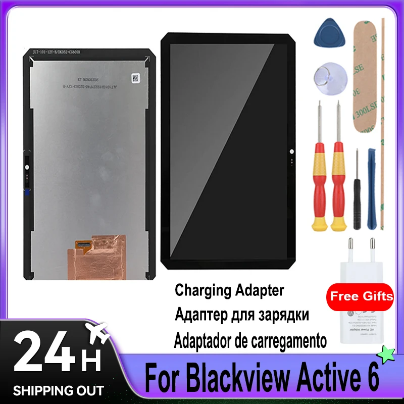 Pre BlackView Active 6 LCD displej + dotyková obrazovka voliteľná nabíjačka 5.0v-1.2a 6.0W nástroj