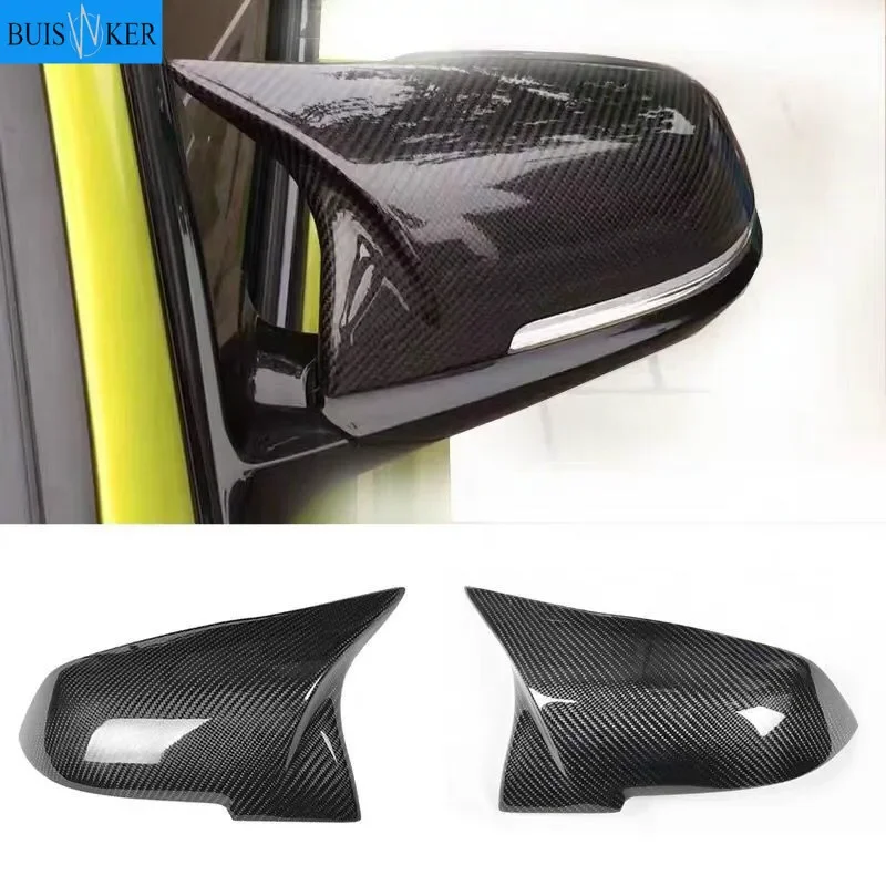 Pre BMW 1 2 3 4 x sériu Zadný pohľad bočné zrkadlo F20 F21 F22 F23 F30 F32 F36 X1 E84 F87 M2 Príslušenstvo pre vzor vzorov uhlíkových vlákien