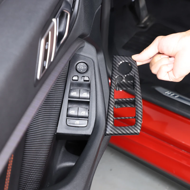 Pre BMW 1 2 séria F40 F44 2020-2023 ABS uhlíkové vlákno sklenený výťahový výťahový rámec Tin