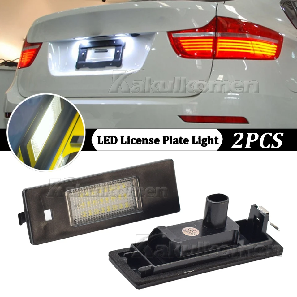 Pre BMW 1 sériu E81 E87 E63 E64 M6 E85 E86 Z4 F12 F13 F20 K48 LED licencia Číslo licencie LAP LAMP LAMP Svetlo Luz