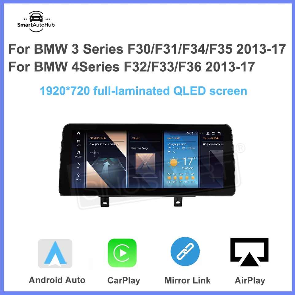 Pre BMW 3/4 série F30/F31/F34/F35/F32/F33/F36 2013-2017 NBT System OEM Multimedia Player, Linux OS, CarPlay,