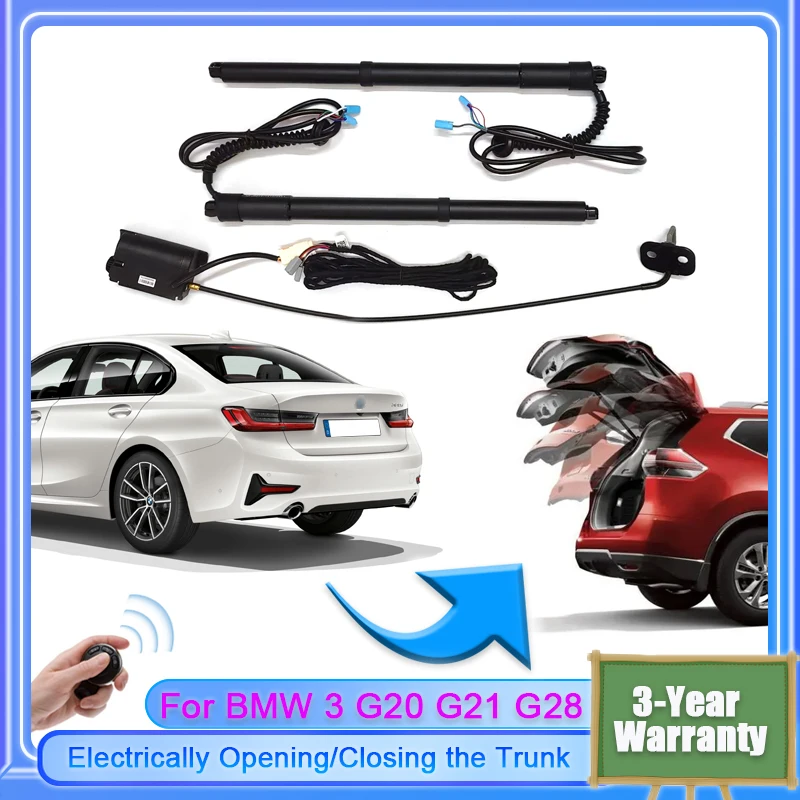 Pre BMW 3 G20 G21 G28 2018 ~ 2024 Vozidlo Elektrické výťahy na zadné dvere pre kmeň inteligentné otvorenie chvostovej brány Soft Close Dvere CAR