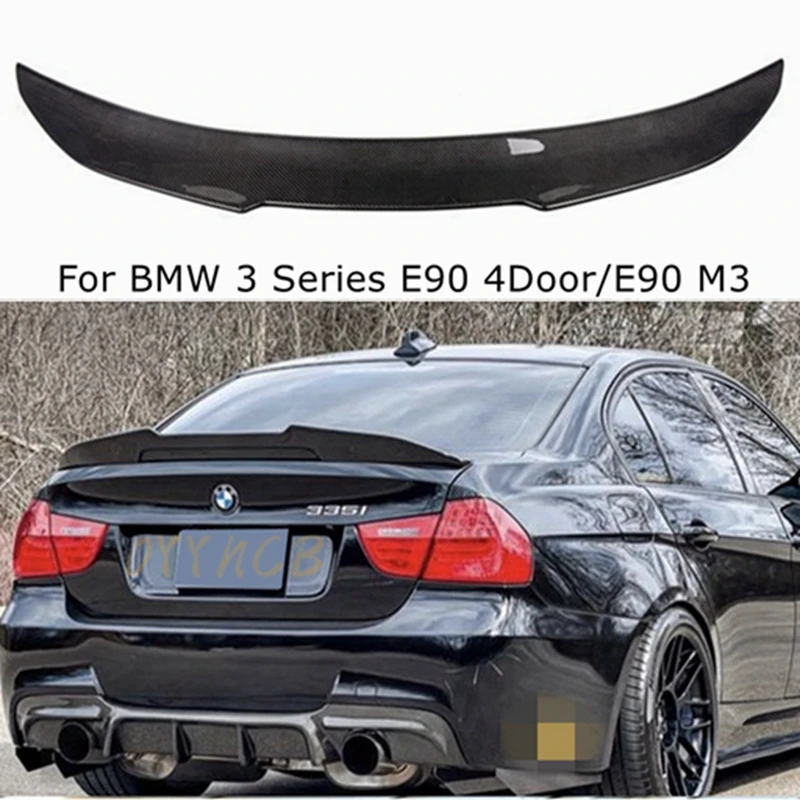 Pre BMW 3 Series E90 4DOOR/E90 M3 CS/M3/M4/P/PSM STYLE Zadné spojlery KRIDLE KRIDLE KRIDLA 2005-2012