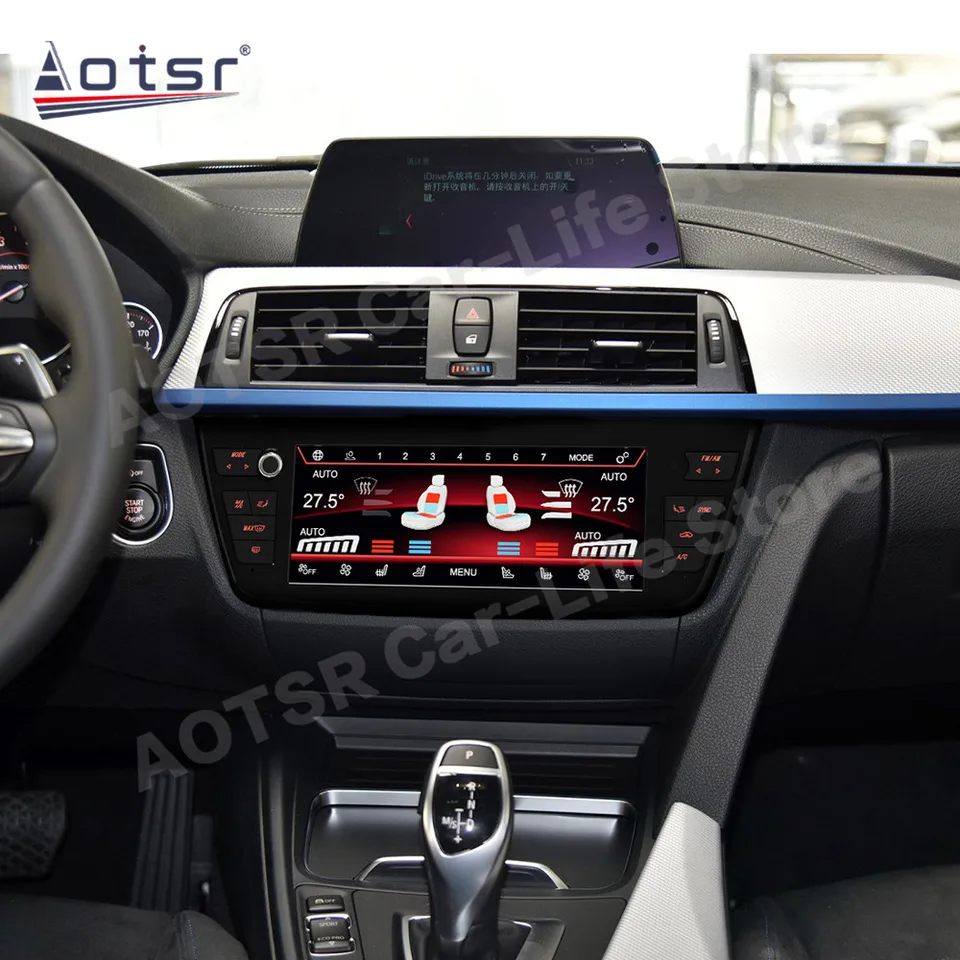Pre BMW 3 Series F30 F31 2010 ~ 2019 AC Panel Klimatizácia klimatizačnej dosky hlasu LCD Touch Climate Control Screen