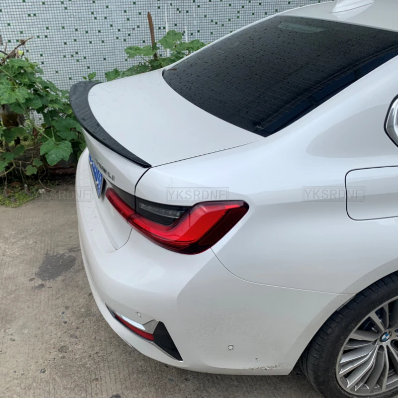 Pre BMW 3 Series G20 G28 325I 330I M3 2019-2023 MP Štýl automobilu Zadný kmeň SPOILER Splitter Wing TACK TRUNK TRUNK KITS KITS TUNING