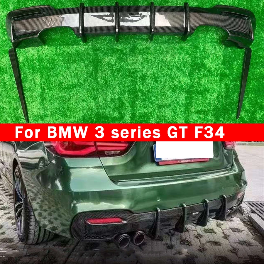 Pre BMW 3 Series GT 3GT F34 F34 Zadný nárazník zadného nárazníka Zadné rozptyľovače zadných rozpustených vozidiel SPOILER SPOILER SPOJET Body Body Body Body