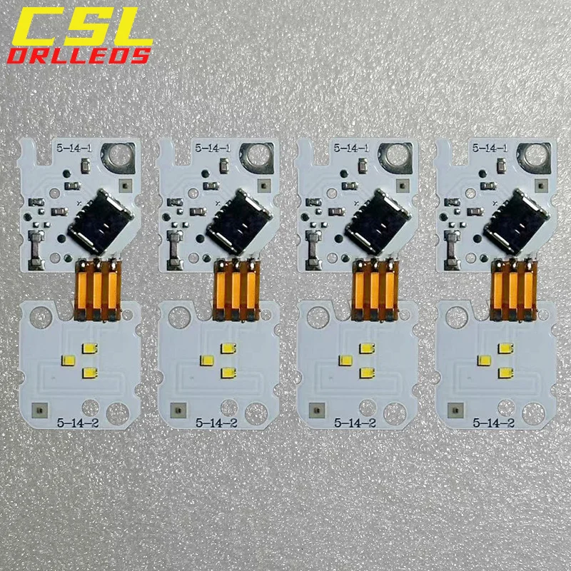 Pre BMW 5 Series F10 F18 CSL Yellow DRL LED Red Amber Denné svetlá LED doska DRL DRL Modul 2014-2017