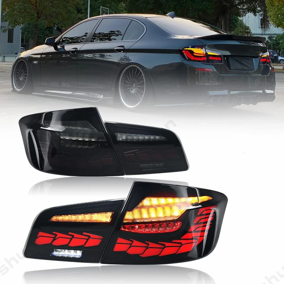 Pre BMW 5 Series F10 F18 M5 520I 530I 535I 540I 528I XDRIVE 2011-2019 Zadné zadné svetlá zadných žiaroviek Taillamp Taillamp