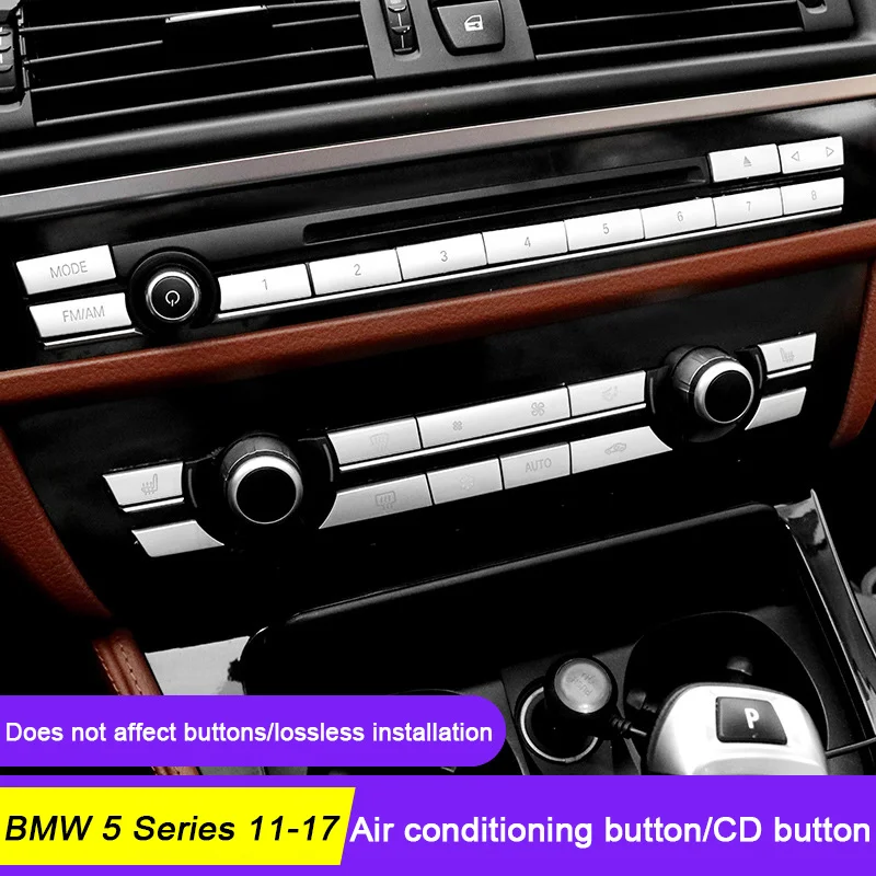 Pre BMW 5 Series G30 F90 F07 F11 F10 G31 2011-2017 ， COZVODNÁ CORMOR CONTURE ALECTION LID CD TLAČNÉ ORIK