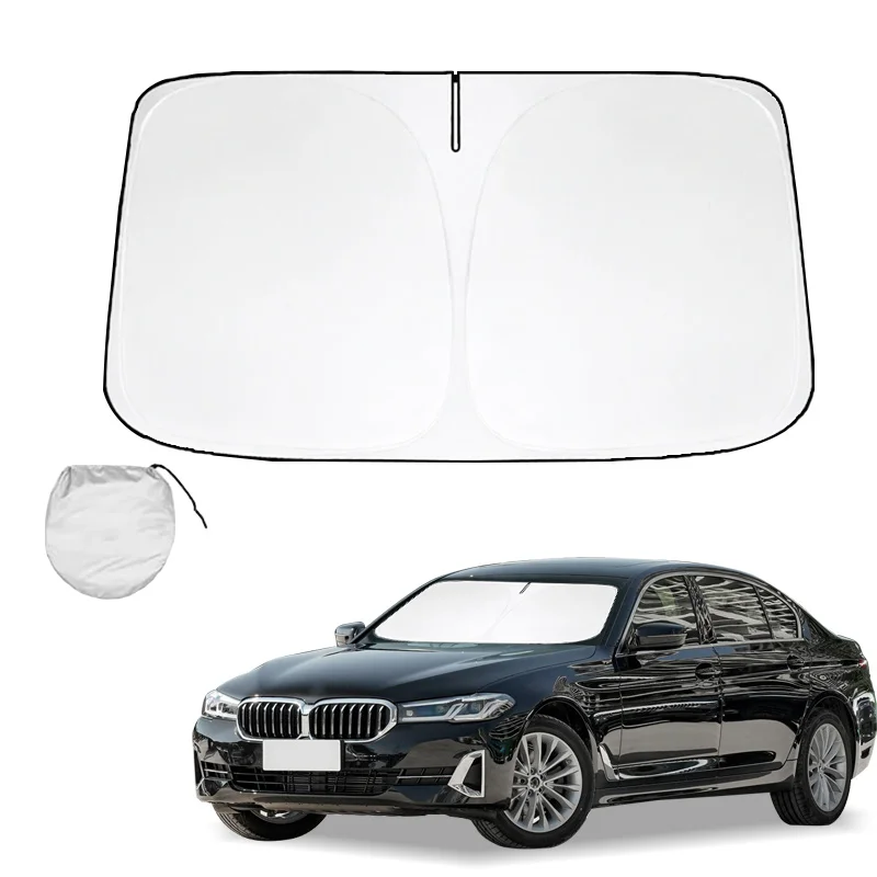 Pre BMW 5 Series G30 G31 2017-2023 Interiérové ​​doplnky auto predné okno Sunshade Vlastné čelné sklo Sun Sun UV Sun Shady