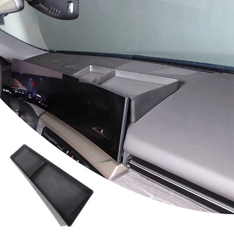 Pre BMW 5 Series G60 2024 Center Console Dashboard Storage Box Screen Organizátor Zadný organizátor Vnútorné príslušenstvo
