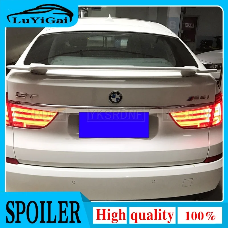 Pre BMW 5 Series GT F07 SPOILER ABS Material Automobil zadného krídla Primer Primer Zadný spojler pre BMW GT Style 530D 535D 535I 550I SPOILE