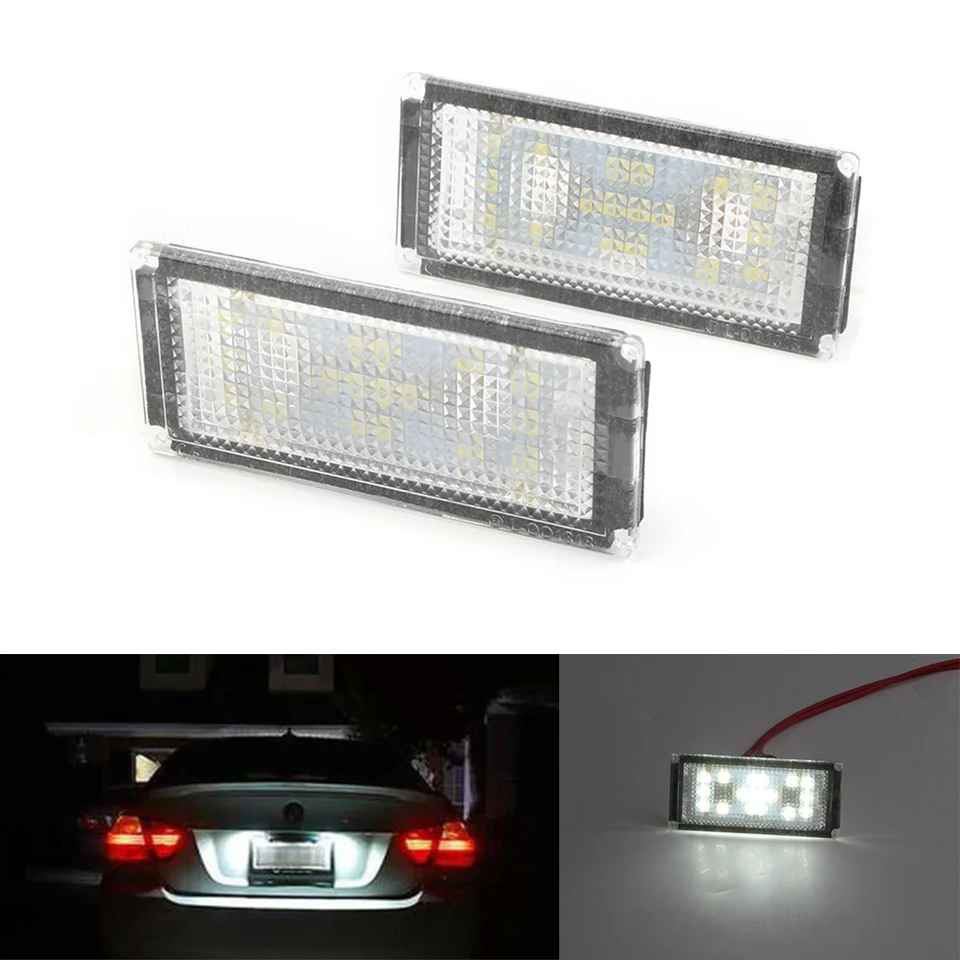 pre BMW E66 E65 7 Series 4D CAR TAIR LISSIVE LIGHT LIGHT LED žiarovky LED žiarovka 2ks 2001 2002 2004 2004 2005 2006 2007 2008