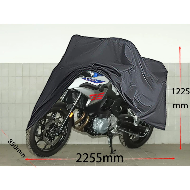 Pre BMW F 750 GS Motocykel pokrytie plného auta Ochrana pred slnkom prach bez ucha Zhruba Oxford Tands Dažďový pokrývka Motocykel