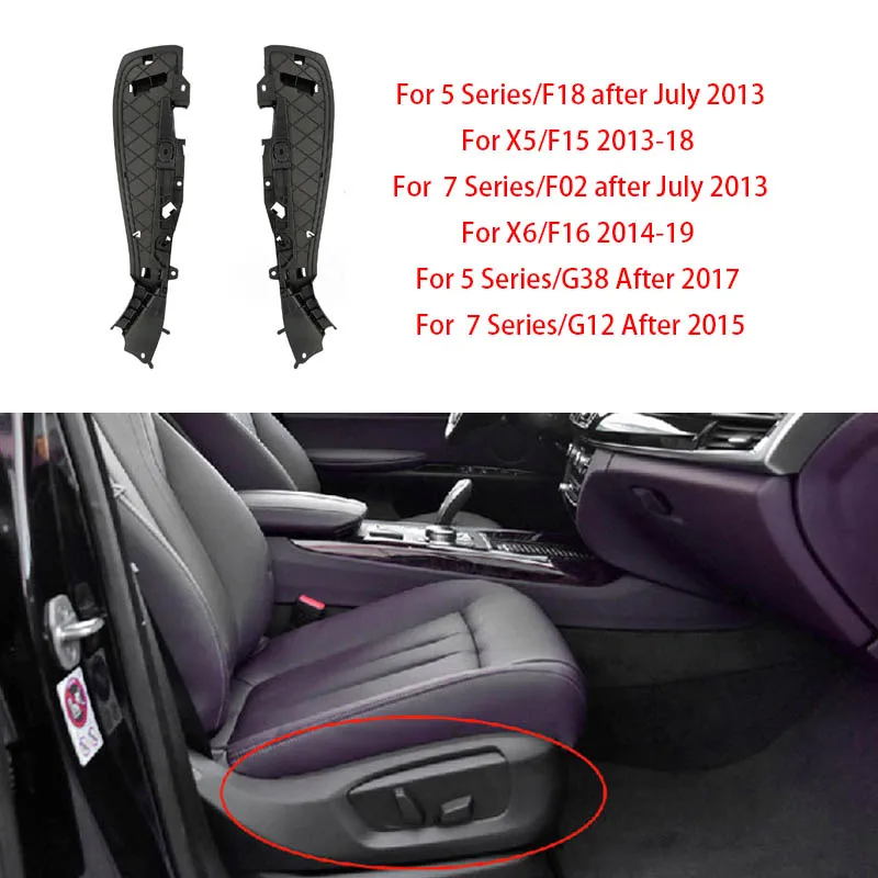 Pre BMW F10 F07 F02 G30 G12 Plastový kryt na boku automobilu pre BMW 5 7 Series 520 525 535I 730 740 Automatické príslušenstvo