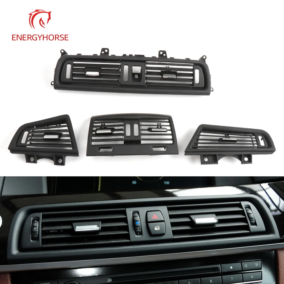 Pre BMW F10 F11 predná zadná zadná ľavá pravá bočná klimatizácia AC Ventlet Outlet Cover pre BMW 5 Series 520 525 528 535i