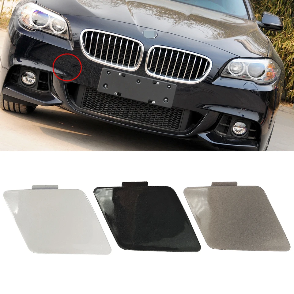 Pre BMW F10 F11 predný nárazníkový nárazník Cover Cover Black for BMW 5 Series 2014-2017 520 523 525 528 530 535 550I 511173332682