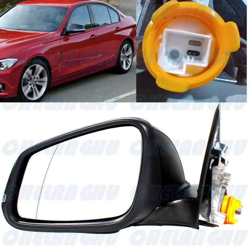 Pre BMW F30 F31 F35 320I 328I 335I 2010 2012 2012 2013 2014 2015 2016 2017 2018 2018 Zostava ľavej strany 5 kolíkov Čierne maľované zrkadlo Zostava zrkadla