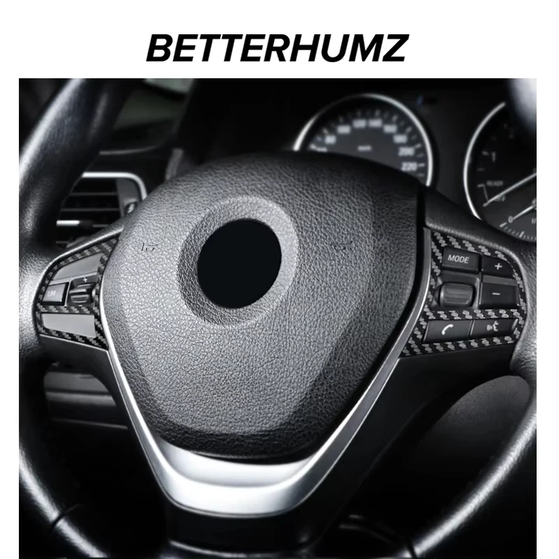 Pre BMW F30 F32 F34 Series 3 Interiérový volant Tlačidlá TRIM ORIKOVÉ STRÁNKY DEKORATÍVNE DEKORATICKÉ ZÁKLADNÉ ZÁKLADY