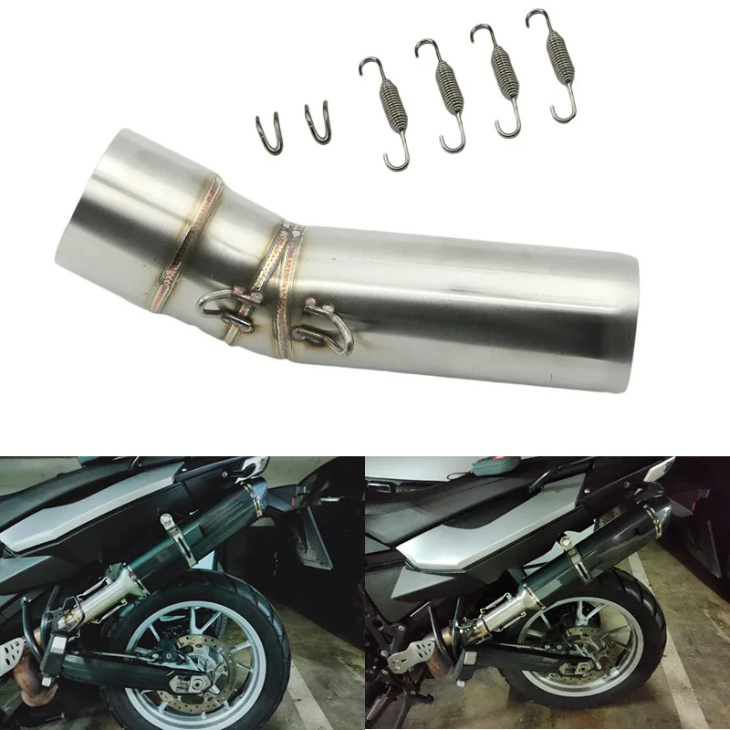 Pre BMW F800GS 2008 - 2017 Moto výfukový tlmič Tuffler Middle Link potrubie 51 mm Escape F650GS 2008 2012 F700GS 2013 - 2017 F ​​800GS Adv