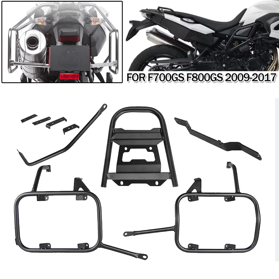 Pre BMW F800GS F700GS 2009-2016 2017 F ​​800 700 F800 GS Motocykel Top Box Rack Side Panniers Bracket Batožina Saddlebag Podpora Saddlebag