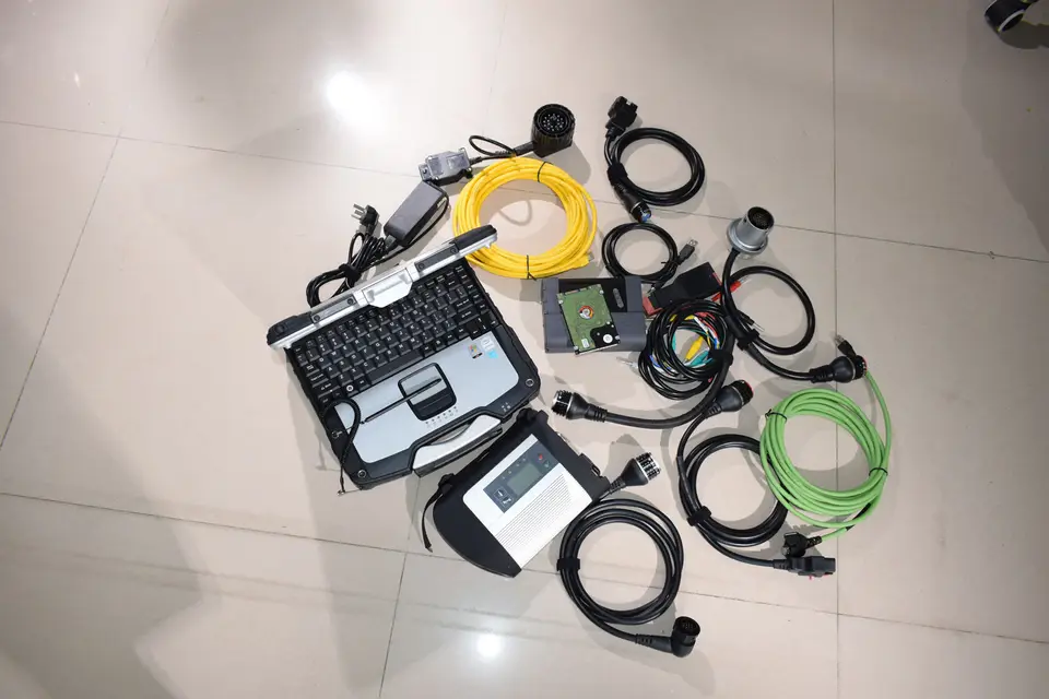 Pre BMW ICOM Diag A2 BC s MB Star SD Connect Compact C4 s 1TB HDD v BruseBook CF-31 4G NAPOJECKÝ PREPOJET CF31 Pripravený na použitie