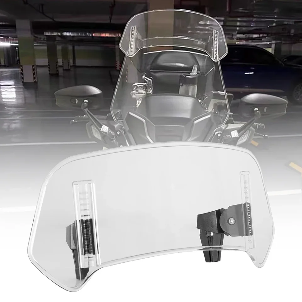 Pre BMW Kawasaki Yamaha Honda Suzuki Universal Motocykle predlžovanie čelného skla