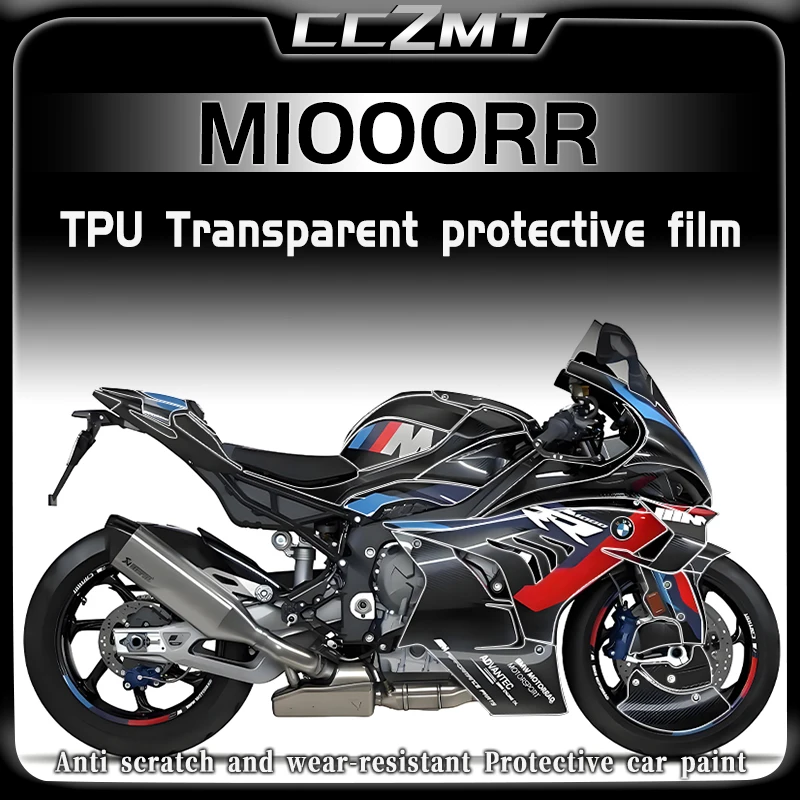Pre BMW M1000RR M 1000RR M1000RR 2024 Neviditeľné auto priehľadné nálepky na telo Ochrana Film Palivový nálepka príslušenstvo
