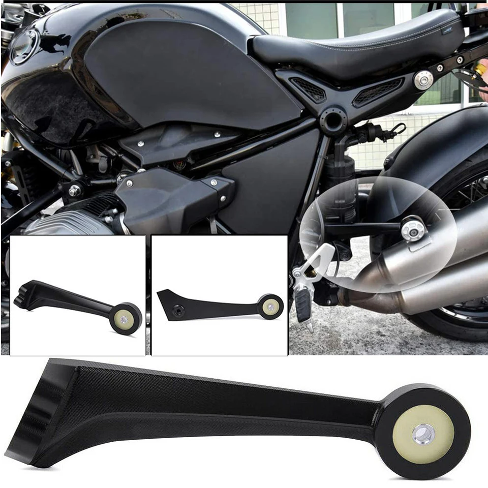 Pre BMW R Nine T R9T 2014 2015 2016 2017 2018 2019 2019 Výfuk Hanger Tuffler Pipe Bracket Mount Držitie deviatich príslušenstiev Moto