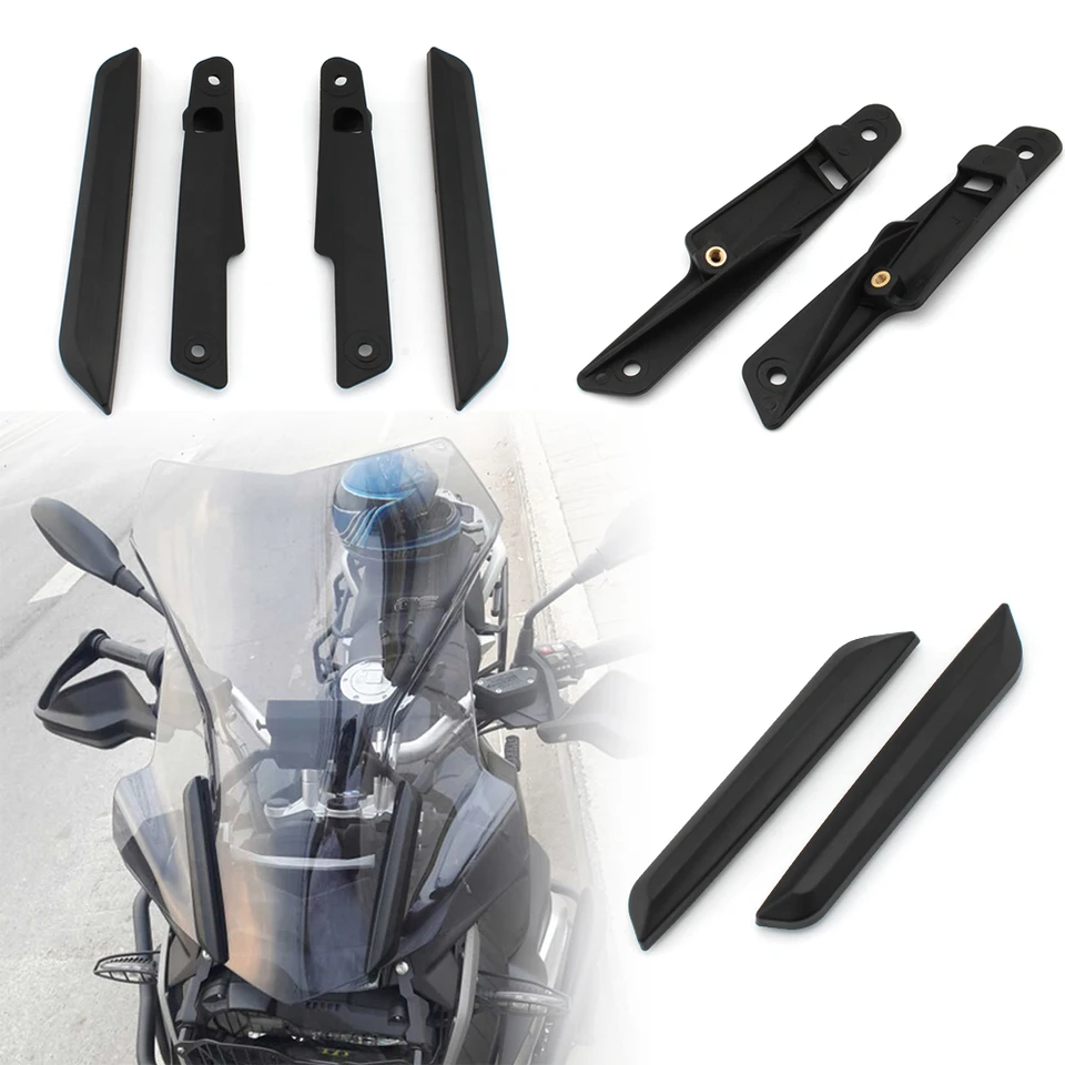 Pre BMW R1200GS LC 2013 - 2018 R 1200 GS Adventure 2018 - 2021 R1250GS R1250 GS ADV MOTORYCLE MOTORYCLE ČERNÉ SKLORE ČERNÉ SKRES