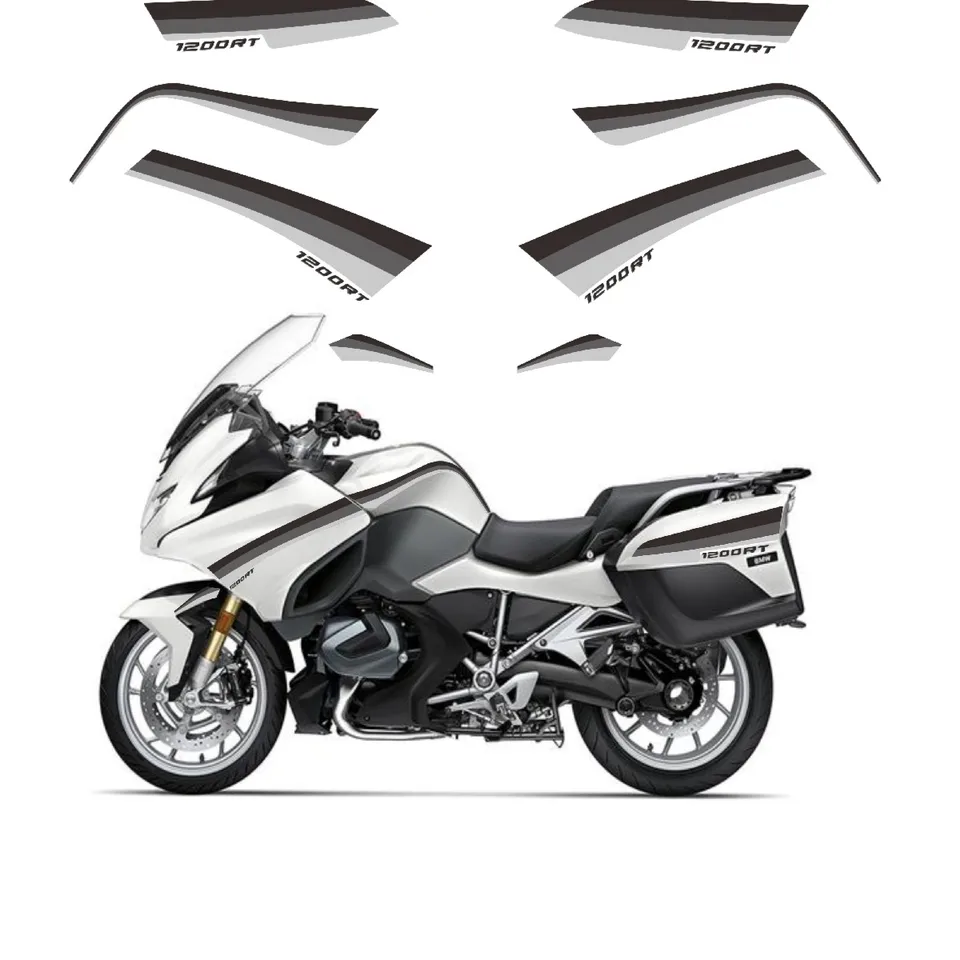 Pre BMW R1200RT Emblem Badge Logo Tail Panniers Pase batožiny Kuver kolenné nádržke chráničke Fender Fender Fender Fender Stickers