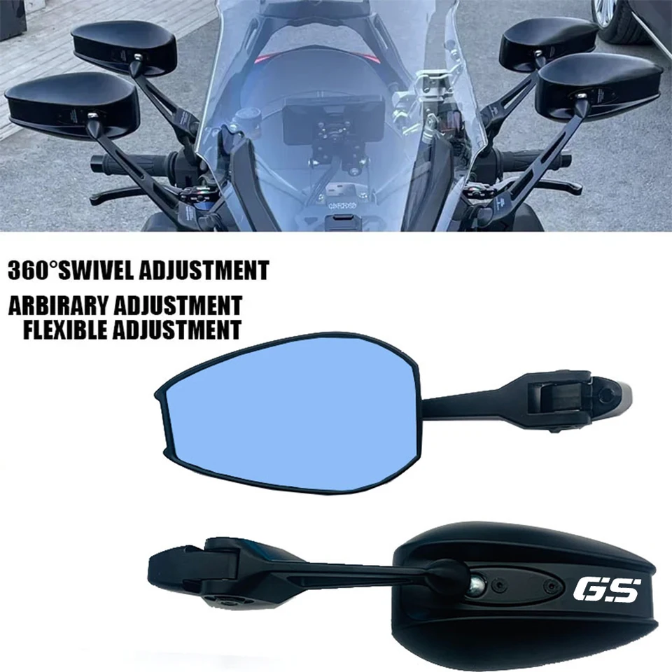Pre BMW R1200RT R1200GS R1250 GS LC AV ADV MOTORYCEL Univerzálne Zrkadlo Zrkadlo Zadné zrkadlo CNC Zadné zrkadlo