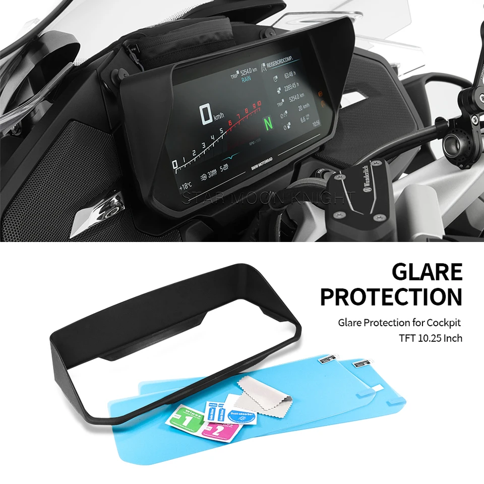 Pre BMW R1250RT 2021- K1600B K1600GT K1600GTL 2022- CE04 Prístrojový klobúk slnečný priezvisko Slnko oslnivé kryt